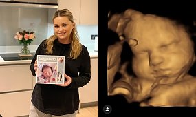 Ola Jordan niedługo rodzi. Ma tak duży brzuszek, że nie pasują na nią żadne ubrania w sklepie. Sporo przytyła!