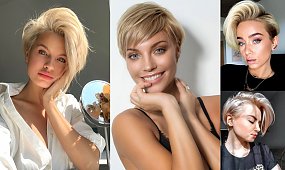 Krótkie cięcia dla blondynek – galeria stylowych fryzur