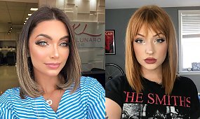 Fryzury półkrótkie - galeria najgorętszych trendów, które robią wrażenie
