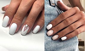 Biały manicure - 18 subtelnych i pięknych zdobień
