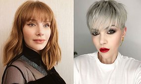 Krótkie i półkrótkie fryzury z grzywką - modne cięcia na wiosnę