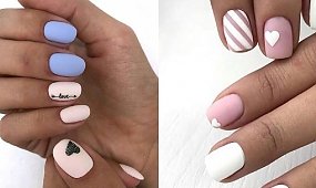 Krótkie paznokcie - 30 propozycji na manicure dla krótkich paznokci 2020