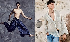 Dawid Woskanian z programu "Top Model" pochwalił się dziewczyną - to ona najbardziej go wspiera. Poznali się na Gadu Gadu