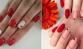 Czerwony manicure - 25 pomysłów na paznokcie w różnych odcieniach czerwieni