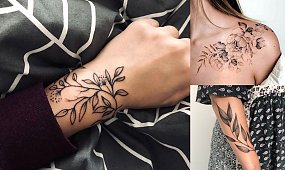 Tatuaże inspirowane naturą - 15 rewelacyjnych wzorów dla dziewczyn