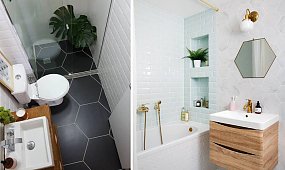 Inspiracje na urządzenie małej łazienki - 11 designerskich wnętrz