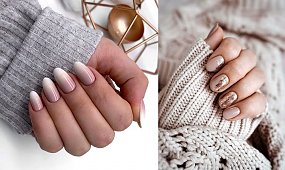 Beżowy manicure - 20 stylowych zdobień w odcieniach nude!