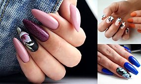 Kwiatowy manicure - 24 śliczne propozycje, które robią ogromne wrażenie