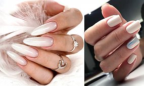 Biały manicure – 20 subtelnych zdobień