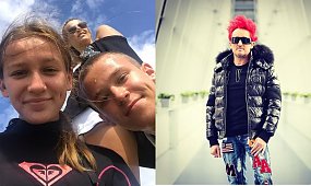Syn Michała Wiśniewskiego zajął się włosami siostry. Fabienne NIE wygląda na zachwyconą. Jak wyszła metamorfoza?