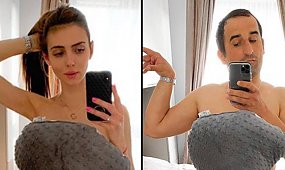 Michał Koterski i Marcela Leszczak w stylowych poduszkach. Kto z nich wygląda lepiej?