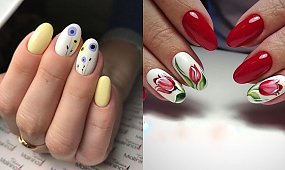 Paznokcie w kwiaty - 19 pomysłów na kwiatowy manicure