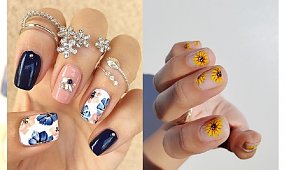Hit tego sezonu: Paznokcie w kwiaty - 25 pomysłów na kwiecisty manicure
