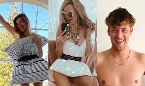 Gwiazdy podejmują "pillow challenge" i pozują niemal nago! Najwięcej pokazał Jakub Kosel