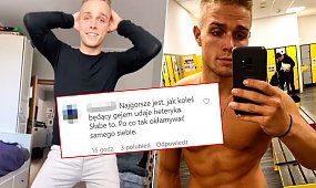 Ktoś napisał, że Blondino Latino jest homoseksualistą: "Mam gej radar". Łukasz odpowiedział