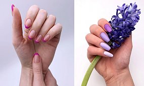 Fioletowy manicure - 20 fantastycznych pomysłów