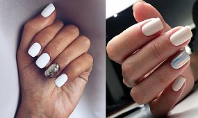 Biały manicure – 20 subtelnych i gustownych stylizacji