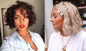 Curly bob - 17 stylowych fryzur, które ujarzmią kręcone włosy