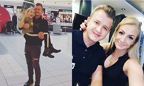 Dawid Narożny pokazał zdjęcie z komunii córki. Wyciął z niego Magdę? "Przynajmniej tatuś wygląda pięknie, nie to co mamusia" - piszą fani