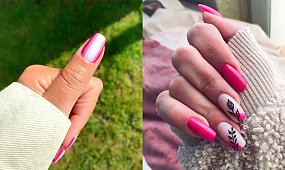 Różowy manicure - 25 fantastycznych zdobień