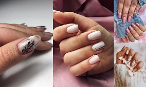 Nude manicure - 21 stylowych zdobień w odcieniach beżu