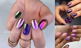 Fioletowy manicure to HIT – 19 fantastycznych stylizacji