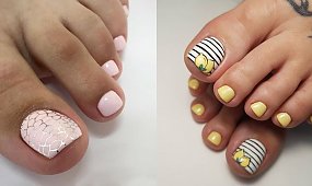 Pedicure na lato - 22 pomysły na letni pedicure