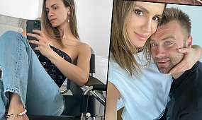 Sara Boruc chwali się wyrzeźbionym brzuchem po 3 ciążach i pokazuje synka w dresie za 2 tys. zł