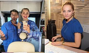 "BrzydUla": Małgosia Socha pokazała nowe zdjęcia z planu. Violetta będzie miała kolorowe włosy?!