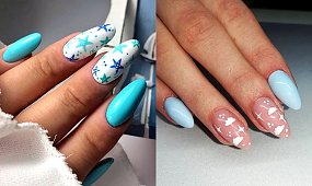 Niebieski manicure - 16 najlepszych propozycji z sieci