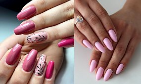 Różowy manicure w modnych odsłonach - galeria rewelacyjnych stylizacji