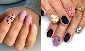 Matowy manicure - TOP 21 stylizacji z sieci