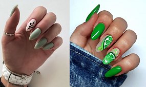 Zielony manicure - galeria najciekawszych zdobień