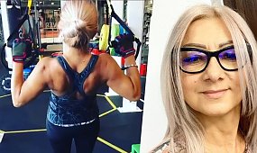 Mama Łukasza Kuchty w skąpym bikini pokazuje płaski brzuch. Fani w szoku: "Wyglądasz jak nastolatka!"