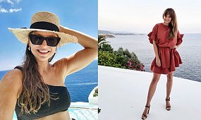 Anna Lewandowska pokazuje jędrne pośladki w mocno wyciętym stroju kąpielowym!