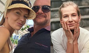 Czarek Pazura pokazał półnagą żonę! Roznegliżowana gotuje mu w oryginalnej pozie