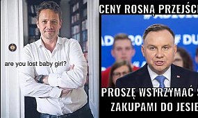 Rafał Trzaskowski i Andrzej Duda bohaterami memów. Ten z Massimo to był pikuś!