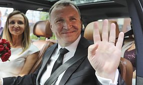 Fala hejtu po drugim ślubie kościelnym Jacka Kurskiego. Szef TVP zareagował: "Jęk zawiści"