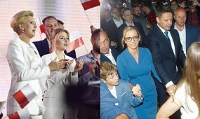 Ilona Łepkowska skrytykowała styl Trzaskowskiej. Żony kandydata broni Dorota Wróblewska
