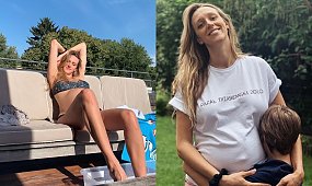 Ola Żebrowska pokazała pierwsze zdjęcie synka wprost ze szpitalnego łóżka. Wiemy jak ma na imię. Podoba się Wam?