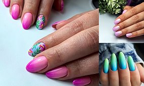 Ombre manicure - galeria najpiękniejszych pomysłów