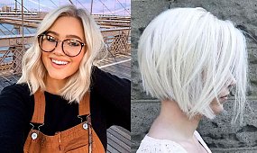 Fryzury krótkie i półkrótkie dla kobiet o jasnych włosach - pixie, bob, undercut i inne