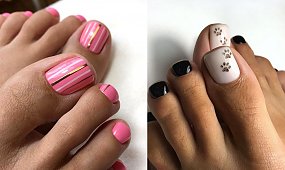 Modna galeria pedicure - przegląd stylowych inspiracji