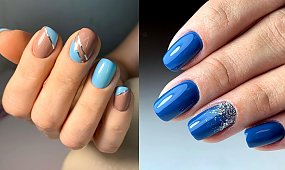 Niebieski manicure - galeria najlepszych propozycji z sieci