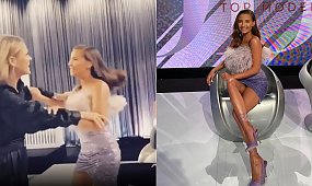 Julia Wieniawa poszarpała się z Joanną Krupą na planie "Top Model". "Po trupach do celu"