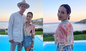 Marina Łuczenko pozuje bez makijażu na Mykonos. Fani zachwyceni: Naturalnie piękna, nieprzerabiana