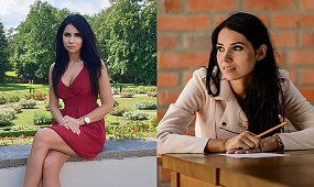 Diana z "Rolnik szuka żony" pokazała sukienkę na wesele. Fani: Szpecisz twarz tymi brwiami!