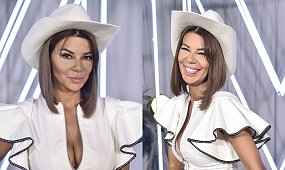 Edyta Górniak na jesienną ramówkę TVP ubrała się jak na Dziki Zachód! Internauci ostro: Dzidzia-piernik