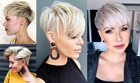 Fryzury pixie i undercut dla blondynek - kilkanaście trendów na jesień