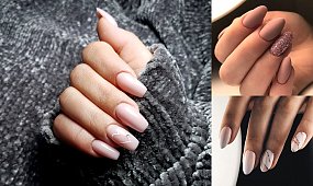 Beżowy manicure - kilkanaście jesiennych stylizacji w odcieniach nude